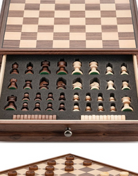 Fashion Walnut Chess And Checkers Suit - TryKid
