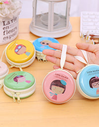 Korean cute horse iron element girl zero wallet mini pocket earphone package coin key bag - TryKid
