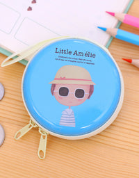 Korean cute horse iron element girl zero wallet mini pocket earphone package coin key bag - TryKid
