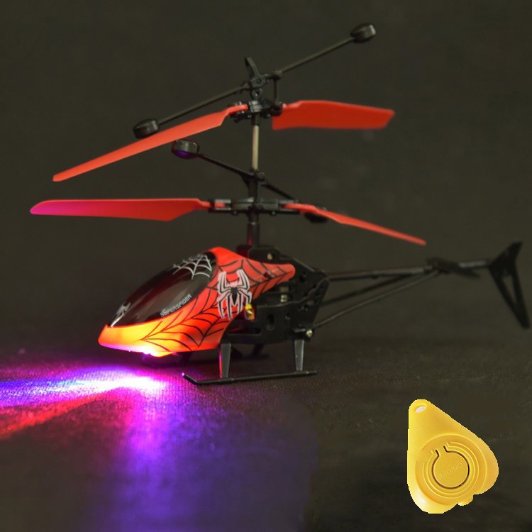 Night Market Luminous Induction Helicopter - TryKid