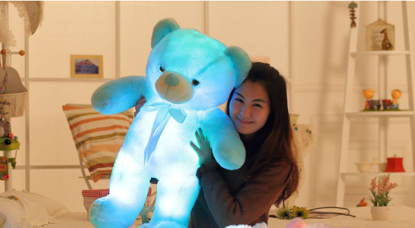 Glowing Teddy Bear - TryKid