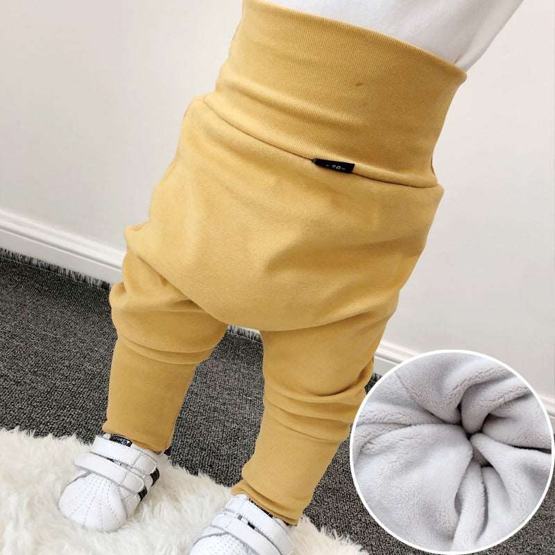 Baby High Waist Belly Pants Trousers