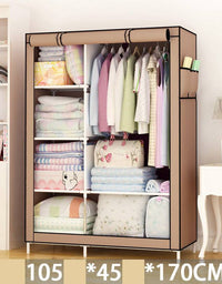 Single Dormitory Dust Closed Wardrobe - TryKid
