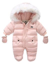 Baby Kids Jumpsuit Jacket with Gloves - TryKid
