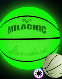 Fluorescent green basketball - TryKid
