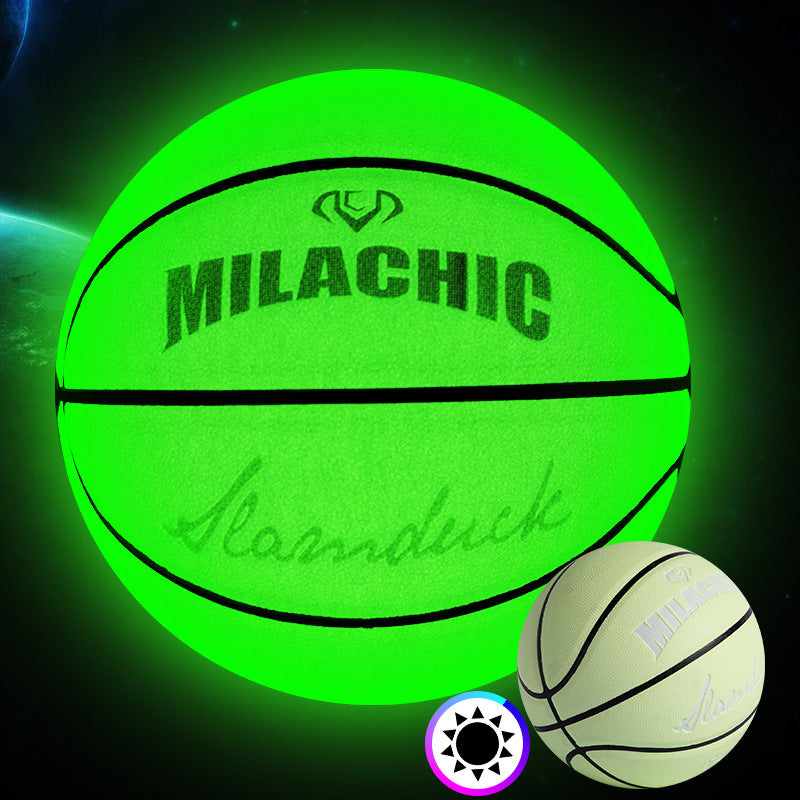 Fluorescent green basketball - TryKid