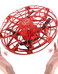 Flying Helicopter Mini Drone UFO RC Drone Infraed Induction - TryKid
