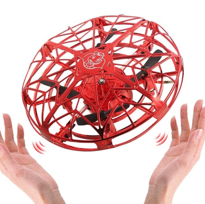 Flying Helicopter Mini Drone UFO RC Drone Infraed Induction - TryKid