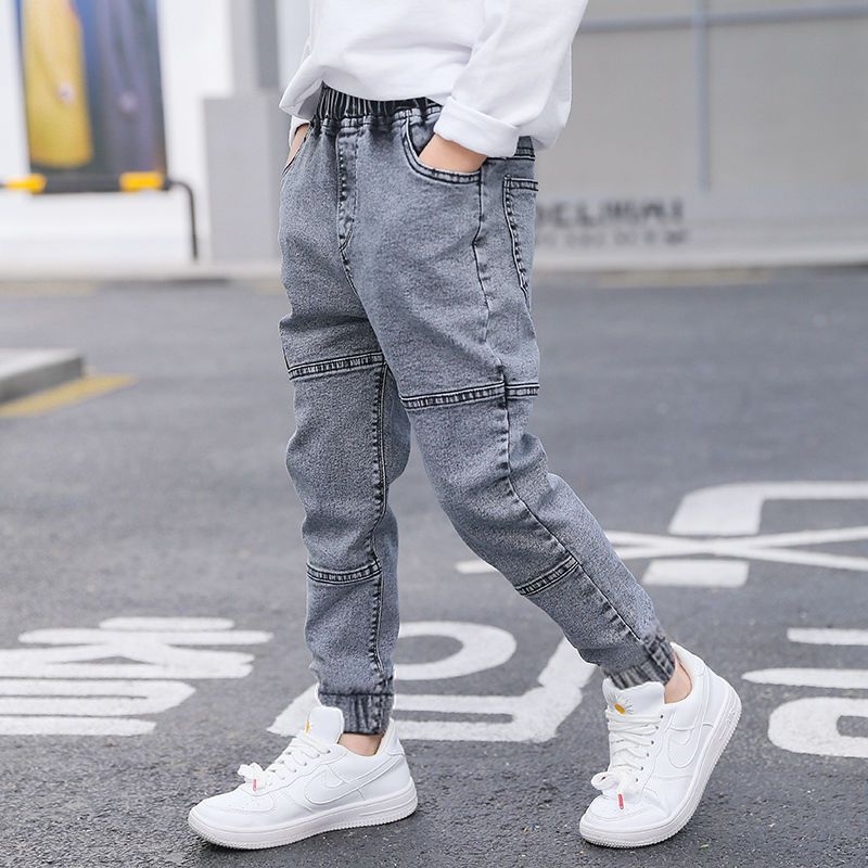 Boys' Jeans Spring And Autumn Models New Spring - TryKid