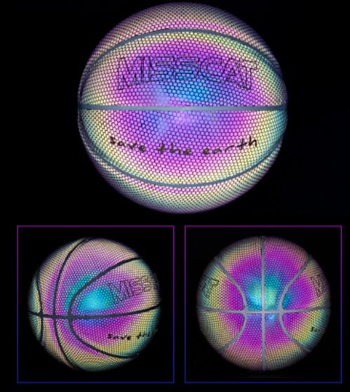 Glowing Luminous Fluorescent Basketball Night Game Basketball - TryKid