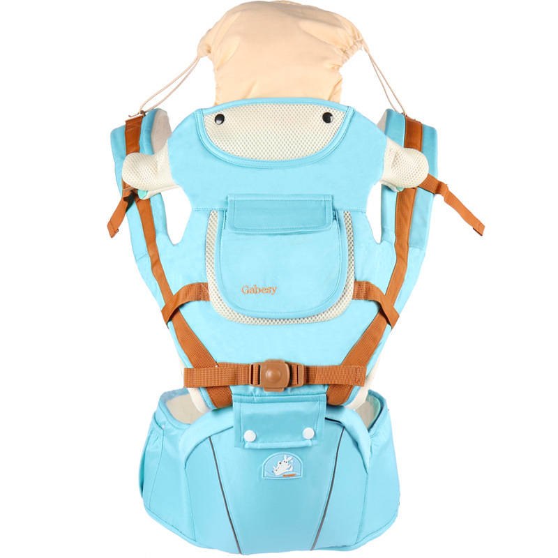 Multifunctional breathable baby carrier ergonomic baby slingshot adjustable belt newborn baby travel strap mother waist back stool - TryKid