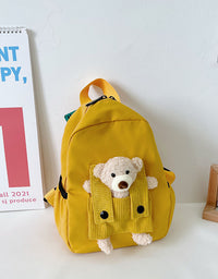 Cartoon Cute Little Bear Kindergarten School Bag - TryKid
