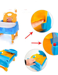 Children folding dining chair multi function - TryKid
