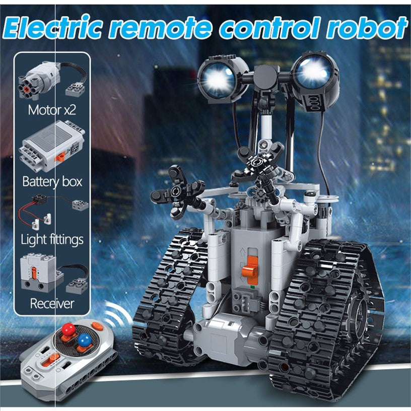 Robot electric block control block boy toy building blocks