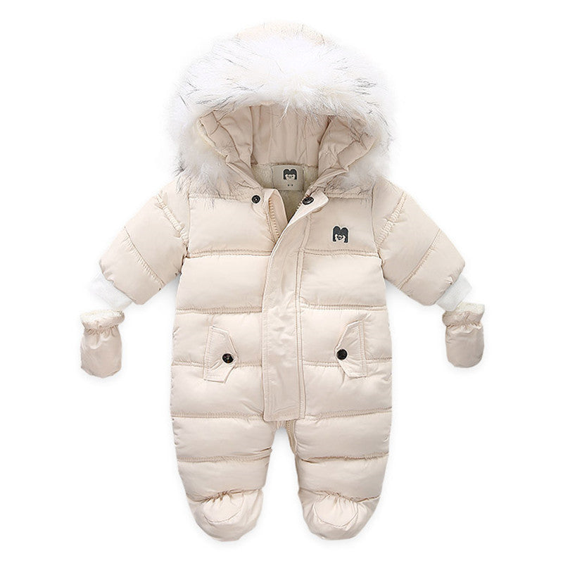 Baby Kids Jumpsuit Jacket with Gloves - TryKid
