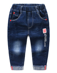 Fashion Jeans For Boys, Children, Korean Style, Long Pants - TryKid
