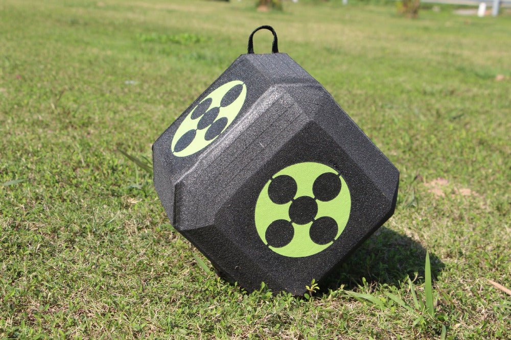 Dice shaped archery target - TryKid