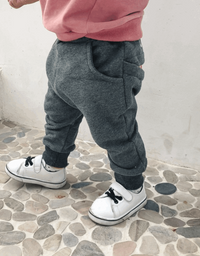 2021 boys casual pants autumn loaded Korean children's casual sweatpants baby cartoon loose trousers
