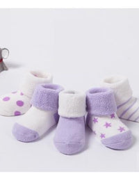 New winter cotton socks baby socks thick cotton socks and Terry relent children baby socks - TryKid
