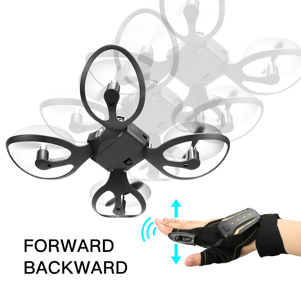 Folding Drone Gesture Control Aerial Photography Four-axis Body Sense Gravity Induction Remote Contro - TryKid