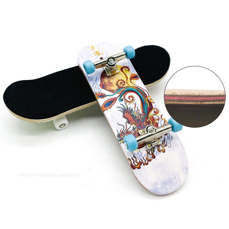 Finger Skateboard Maple Double Rocker - TryKid