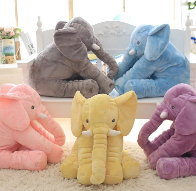 Elephant Doll Pillow Baby Comfort Sleep With - TryKid