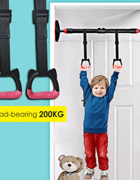 Rings For Children's Training Kids Sports Equipment Household Plus Horizontal Bar Indoor Pull Ring - TryKid
