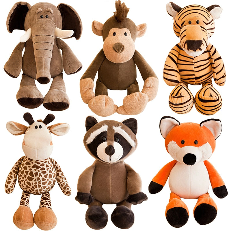 Jungle animal plush toys - TryKid