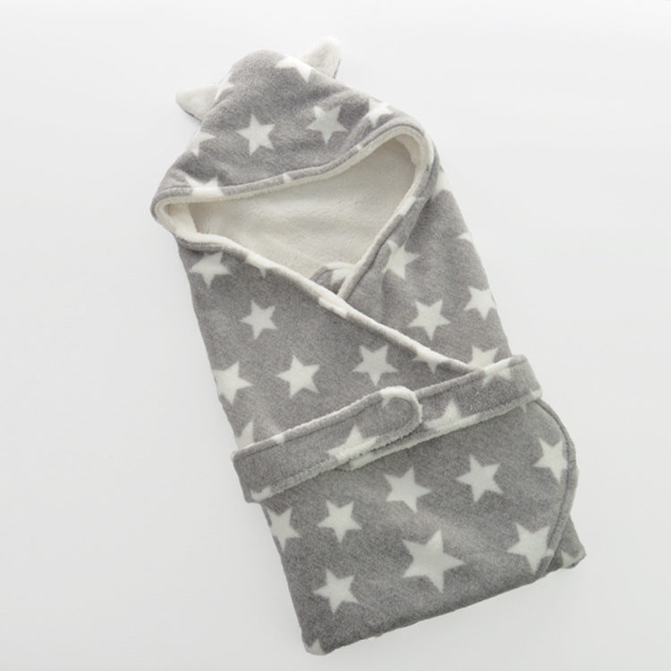 Printed Baby Swaddle Thickened Baby - TryKid