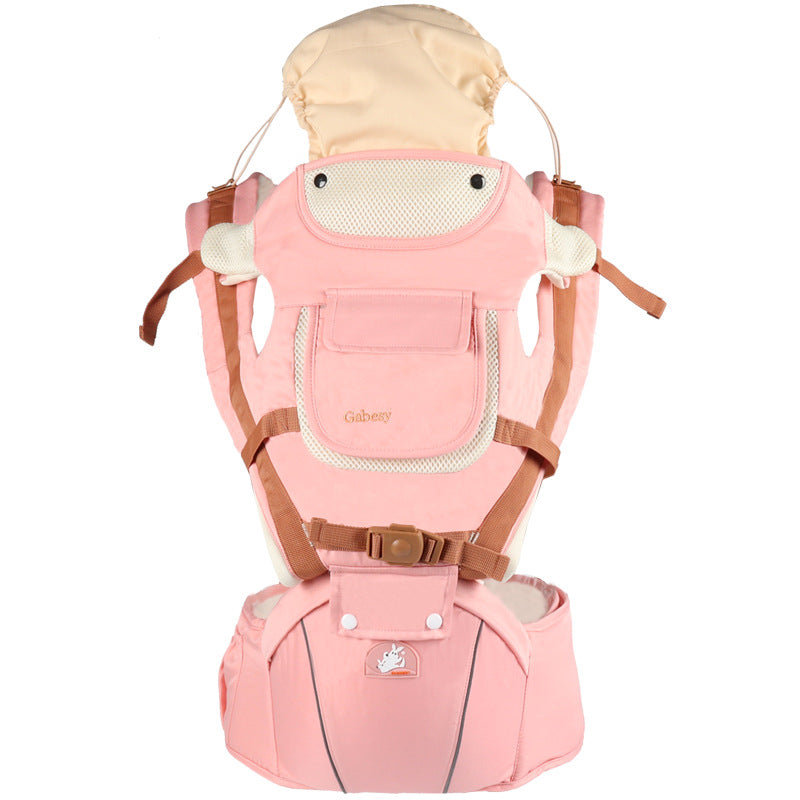 Multifunctional breathable baby carrier ergonomic baby slingshot adjustable belt newborn baby travel strap mother waist back stool - TryKid