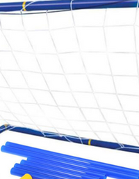 Folding Mini Football Soccer Ball Goal Post Net - TryKid
