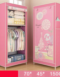 Single Dormitory Dust Closed Wardrobe - TryKid
