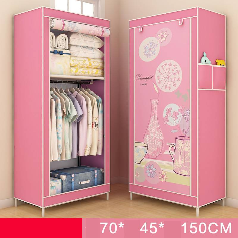 Single Dormitory Dust Closed Wardrobe - TryKid