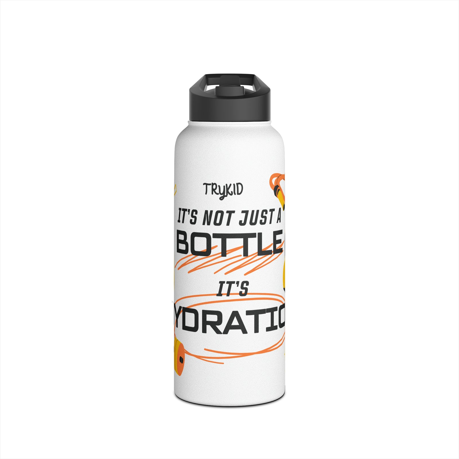 Stainless Steel Water Bottle, Standard Lid