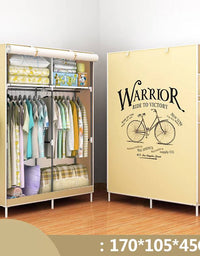 Single Dormitory Dust Closed Wardrobe - TryKid
