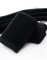 21 strands of black cotton towels - TryKid
