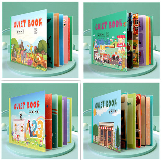 Children's Educational Toys Repeatedly Pasted Books To Read - TryKid