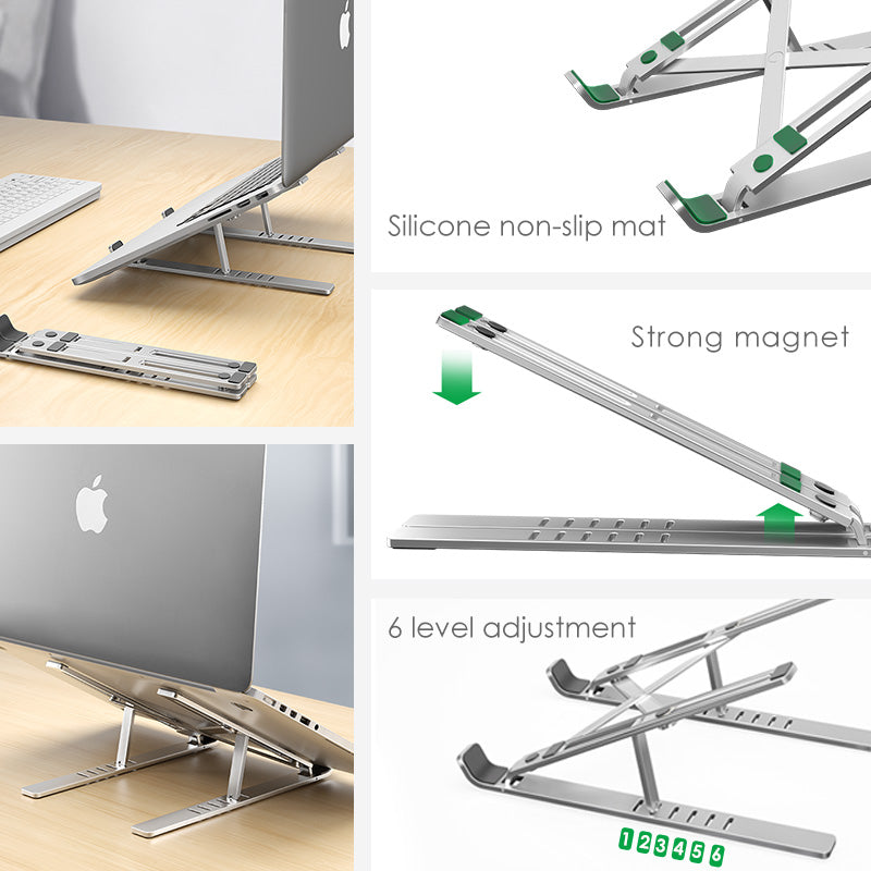 Laptop stand cooling portable adjustable stand - TryKid