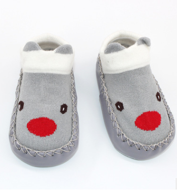 Cartoon baby non-slip shoes - TryKid