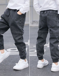 Boys' Jeans Spring And Autumn Models New Spring - TryKid
