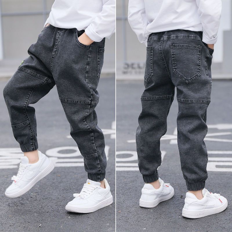 Boys' Jeans Spring And Autumn Models New Spring - TryKid