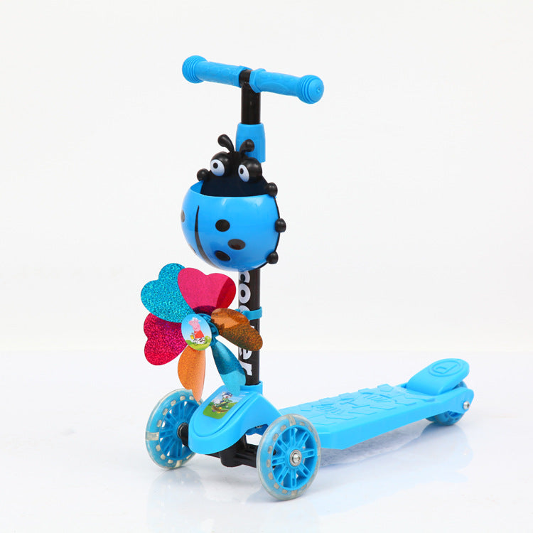 Children's Four-wheel Scooter Balance Scooter - TryKid