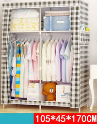 Single Dormitory Dust Closed Wardrobe - TryKid
