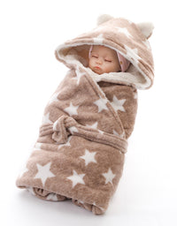 Printed Baby Swaddle Thickened Baby - TryKid
