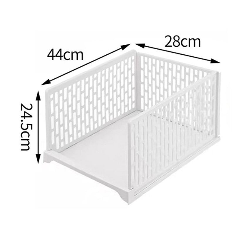 Wardrobe Storage Layered Partition Wardrobe Storage Box - TryKid