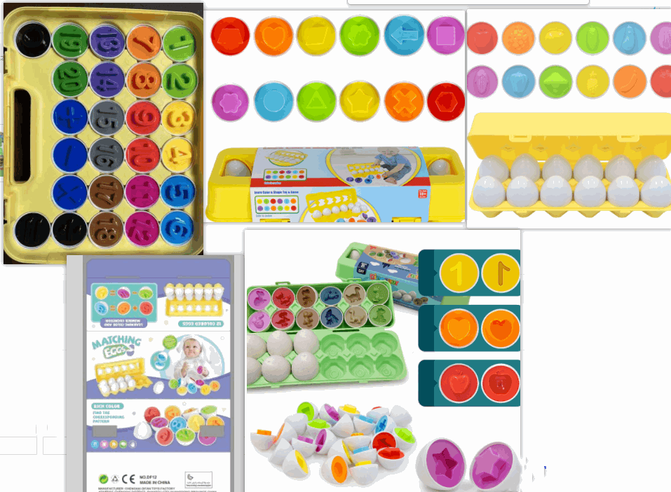 Baby Learning Educational Toy Smart Egg Toy Games Shape Matching Sorters Toys Montessori Eggs Toys For Kids Children