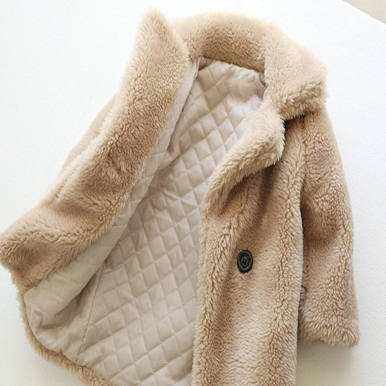 Big Kids Fur Coat In Autumn And Winter Coat - TryKid