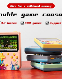 Pocket Handheld Game Console Built-in 500 Classic Game - TryKid

