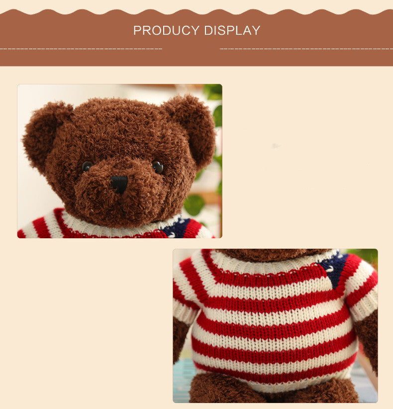 Teddy bear hug bear plush toy bear cub - TryKid