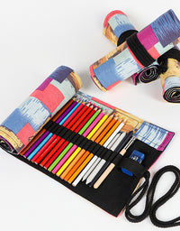 Pencil Bag Color Pencil Sketch Stationery Bag - TryKid
